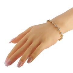 LB Exklusives Armband aus 18 Karat Gelbgold mit 2,60 Karat Diamanten