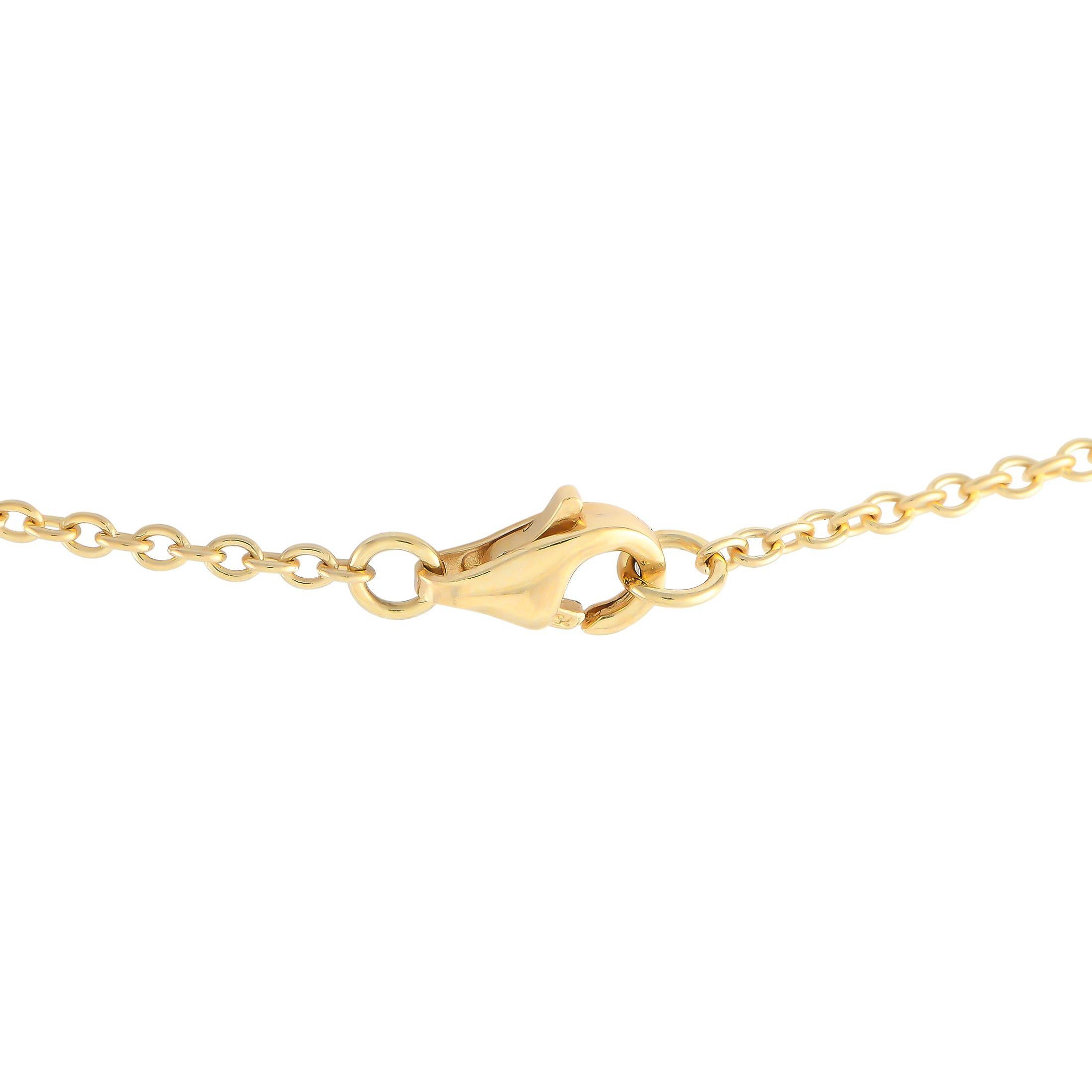 Round Cut LB Exclusive 18K Yellow Gold 2.60ct Diamond Sunburst Pendant Necklace For Sale