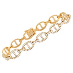 LB Exclusive 18K Yellow Gold 2.70 Ct Diamond Bracelet
