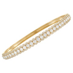 LB Exclusive 18K Yellow Gold 3.25 Ct Diamond Bracelet
