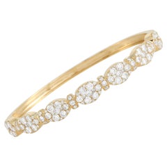LB Exclusive 18K Yellow Gold 4.00 Ct Diamond Bracelet