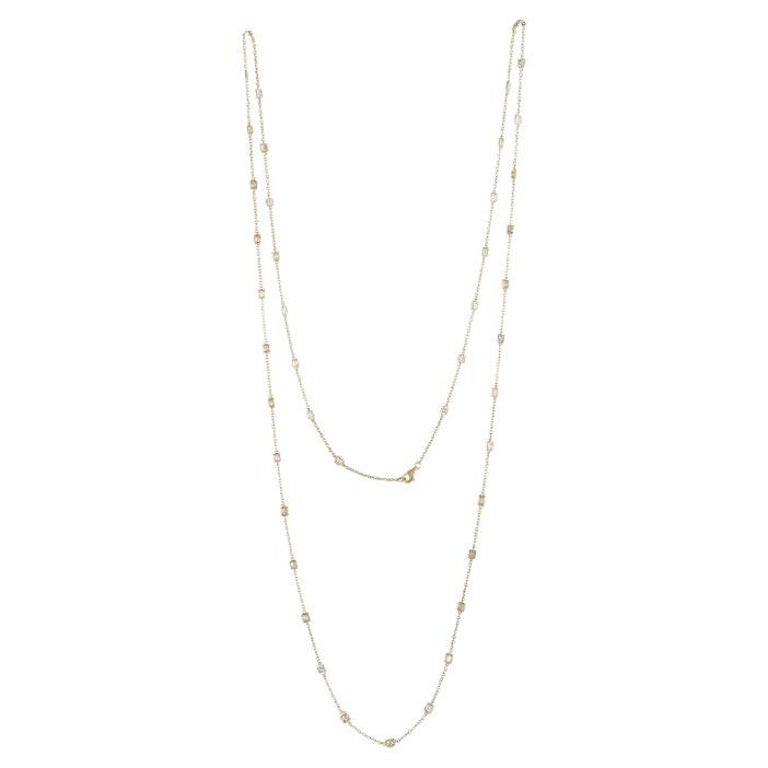 Special Order - Diamond Embellished Long Beach Necklace main image 0