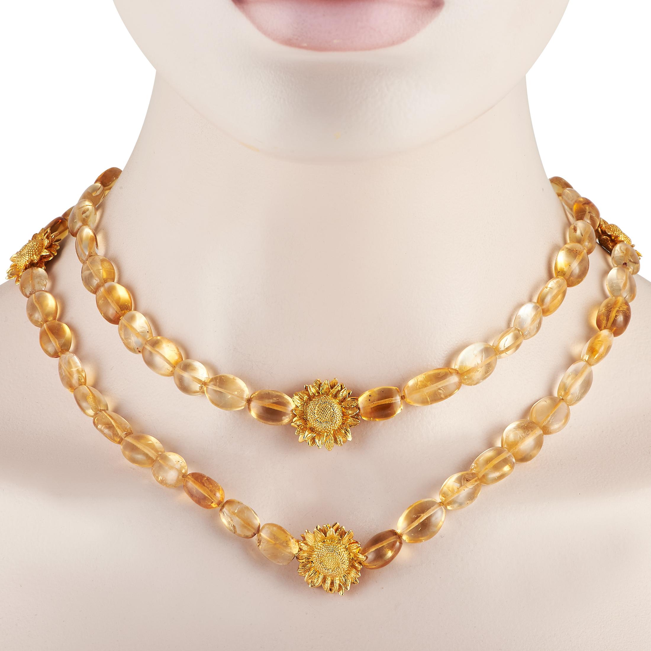 Give your basic and monochromatic outfits a glowing update through this LB Exclusive necklace. This piece features a 37.5