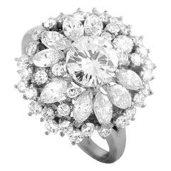 LB Exclusive 2.77 Carat Diamond Platinum Ring