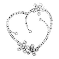 LB Exclusive Diamond White Gold Heart Pendant LB Exclusive Diamond White Gold Heart Pendant