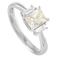 LB Exclusive Platinum 1.07 Carat Diamond Ring