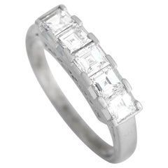 LB Exclusive Platinum 1.0 Carat Diamond Ring