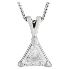 LB Exclusive Platinum 1.12 Carat Diamond Necklace