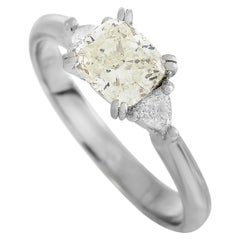 LB Exclusive Platinum 1.14 Carat Diamond Ring