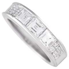 LB Exclusive Platinum 1.36ct Diamond Band Ring