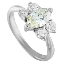 LB Exclusive Platinum 1.68 Carat Diamond Ring