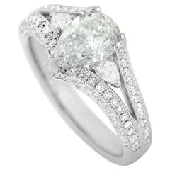 LB Exclusive Platinum 1.83 Carat Diamond Ring