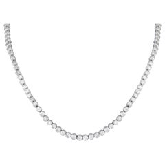 LB Exclusive Platinum 18.80 Carat Diamond Necklace