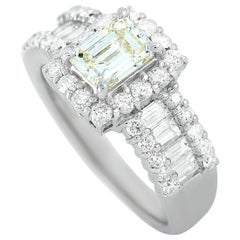 LB Exclusive Platinum 2.21 Carat Diamond Ring