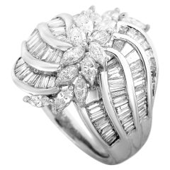 LB Exclusive Platinum 3.04 Carat Diamond Ring