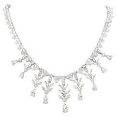 LB Exclusive Platinum 45.00 Carat Diamond Necklace