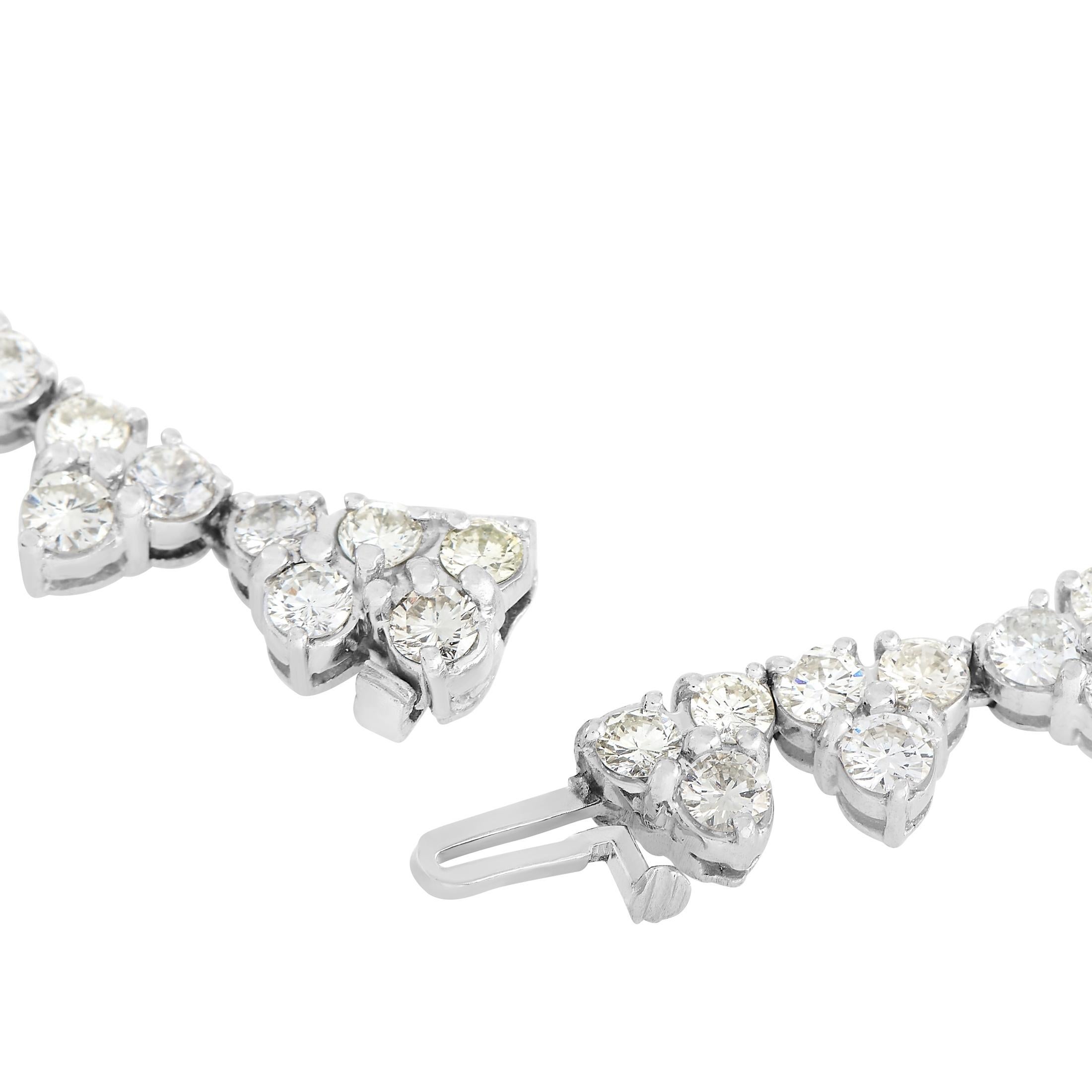 Women's LB Exclusive Platinum 45.00 Carat Diamond Necklace