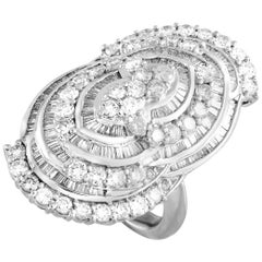 LB Exclusive Platinum 5.00 Carat Diamond Ring
