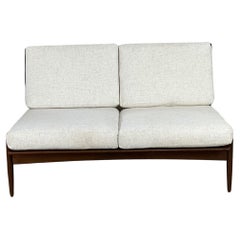 Lb Kofod Larsen Armless Love Seat for Selig