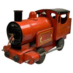 Antique LB LTD Tri-Ang Steel Train-Steam Locomotives Toy