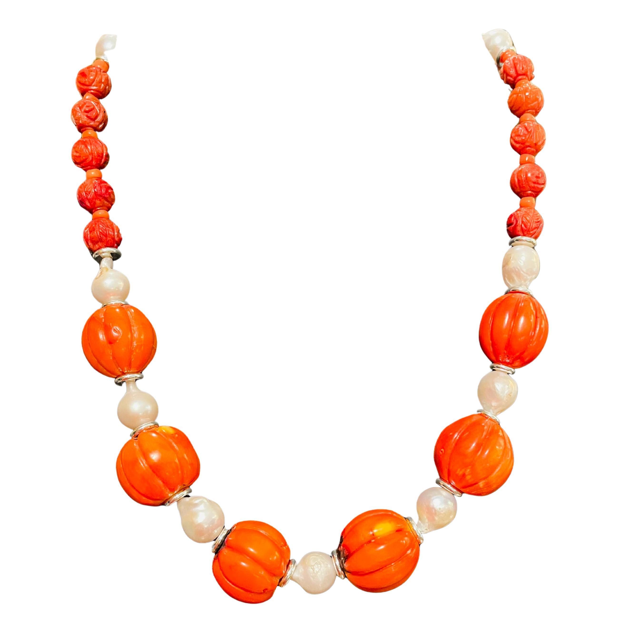 Tibetan Coral - 24 For Sale on 1stDibs | tibetan coral necklace