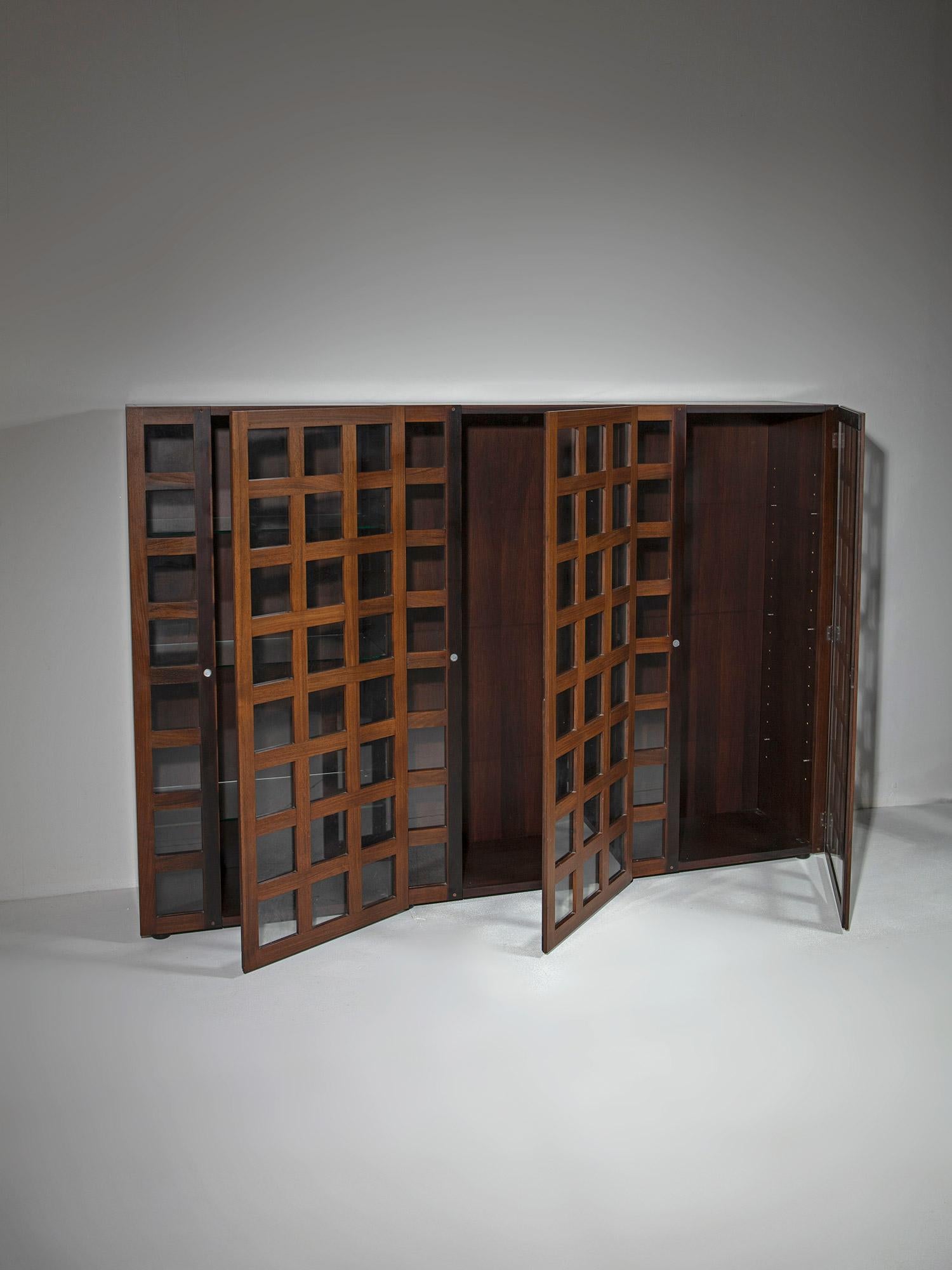 LB65 Vitrine by Marco Zanuso for Poggi, Italy, 1970s For Sale 1