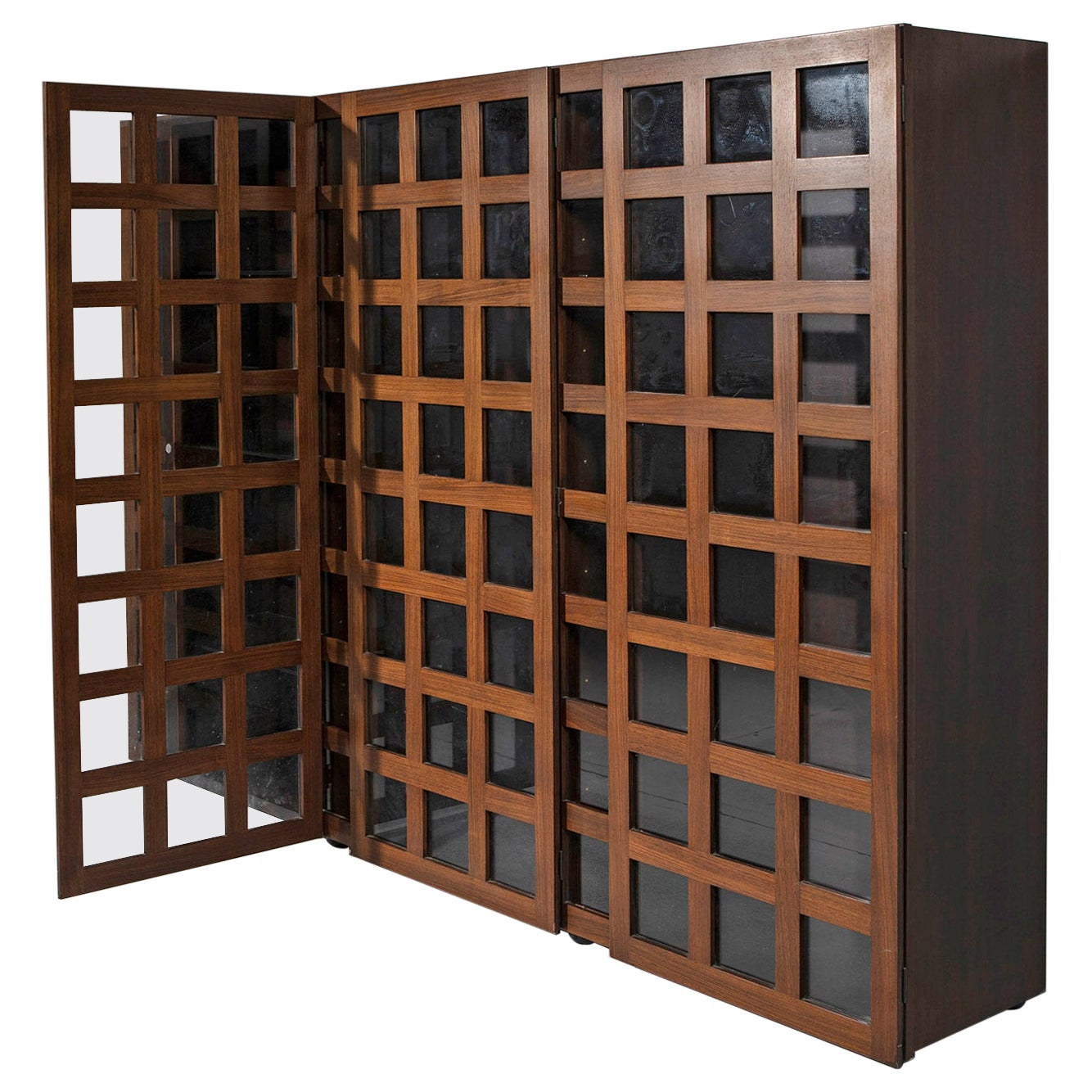 Vitrine LB65 par Marco Zanuso pour Poggi, Italie, années 1970