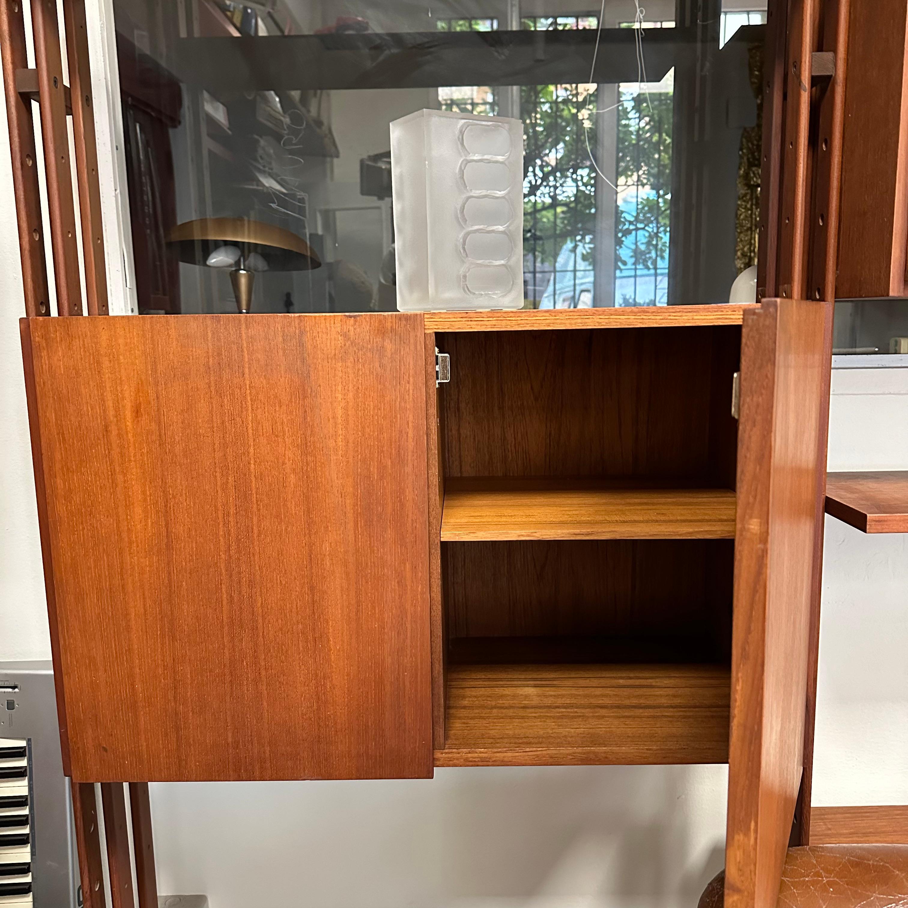 Teck Bibliothèques LB7, Franco Albini pour Poggi, 1960 en vente