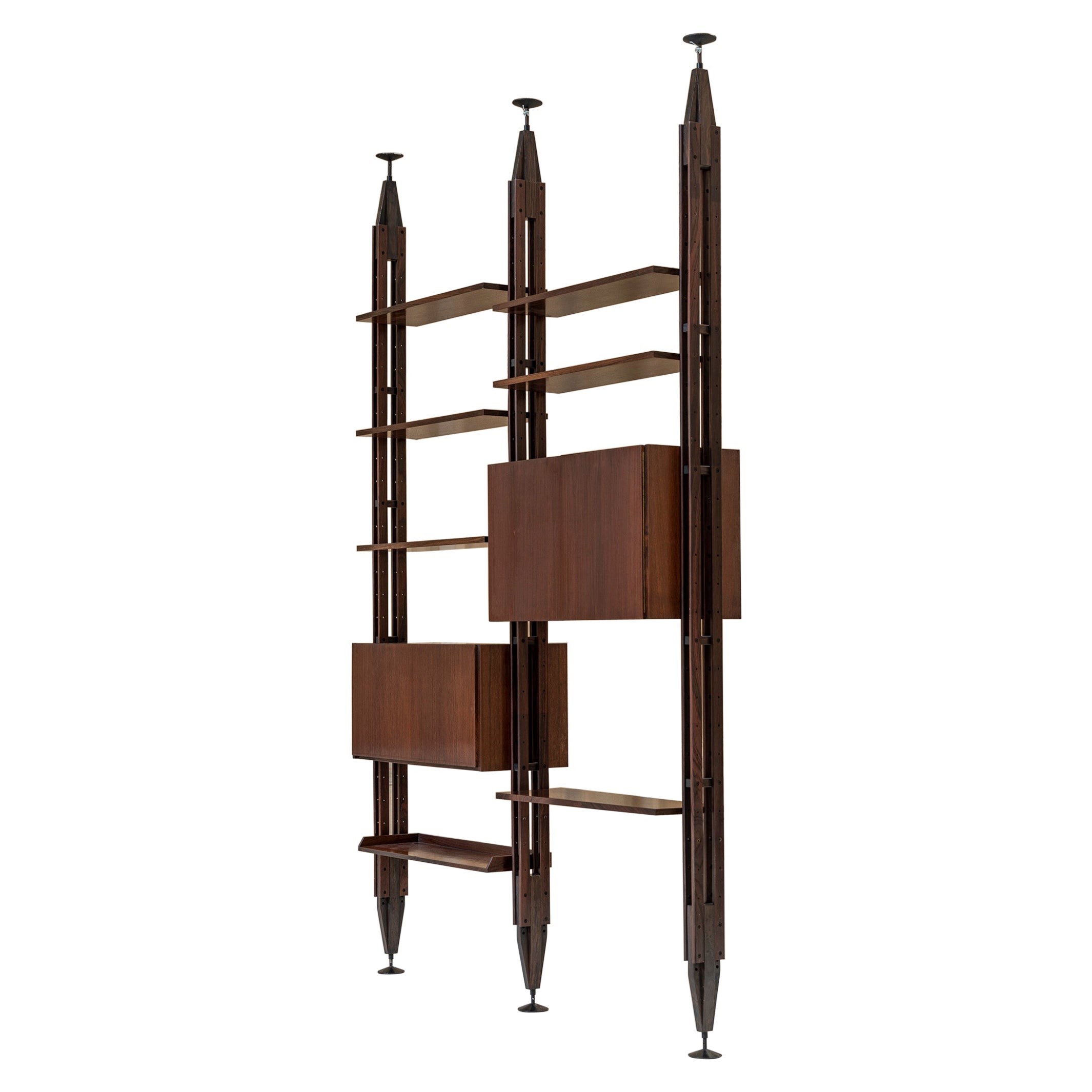 LB7 Modular Bookcase by Franco Albini for Poggi