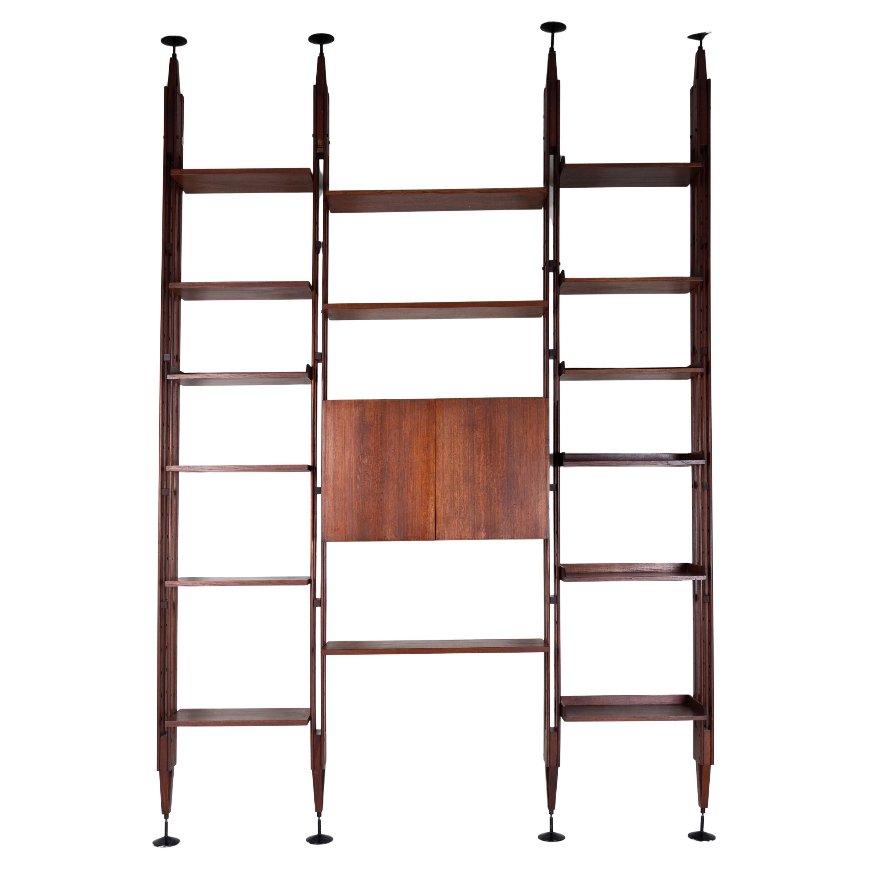 Librería de tres cuerpos LB7, Franco Albini para Poggi 1950 en venta