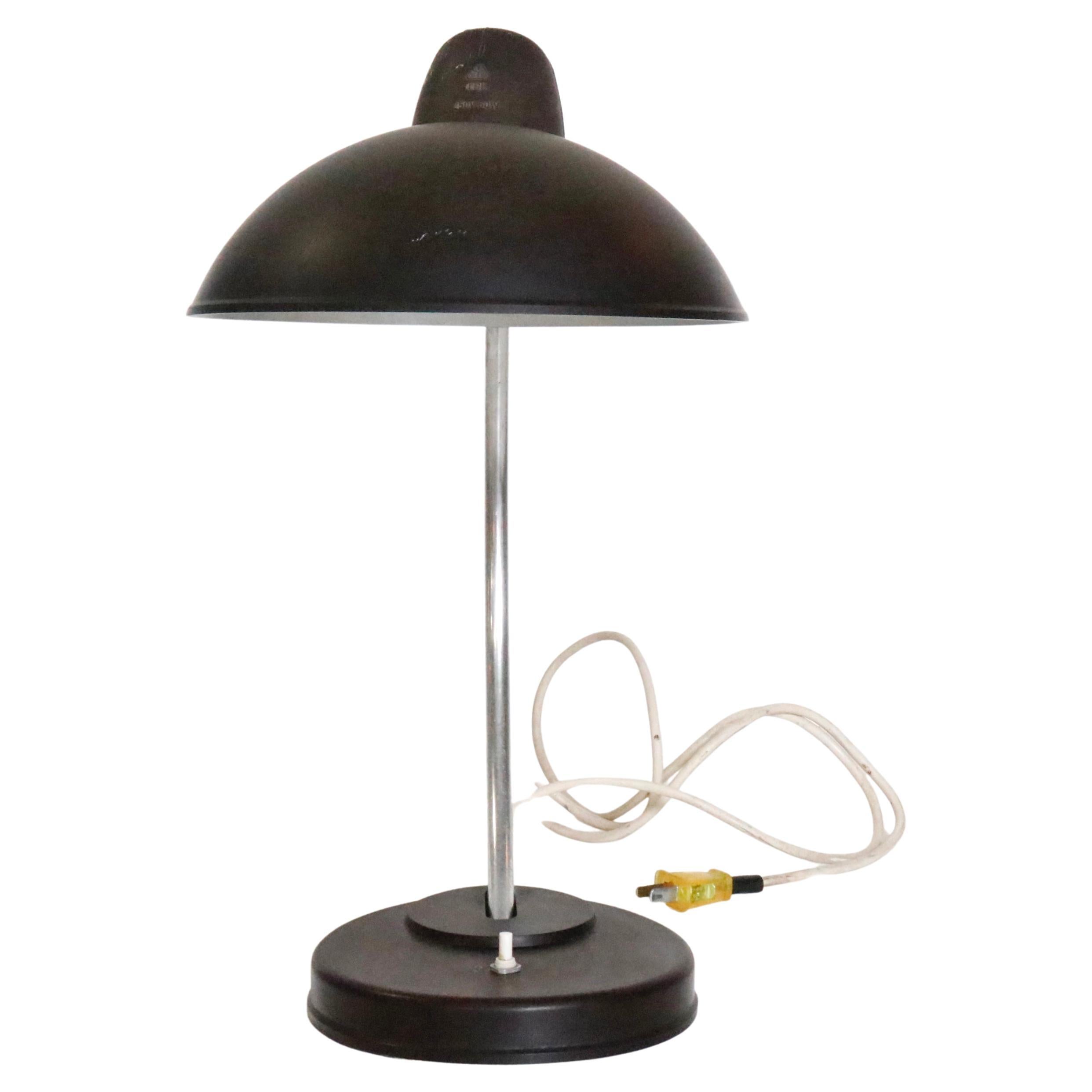 LBL Brown Desk Lamp by Marianne Brandt & Hin Bredendieck For Sale