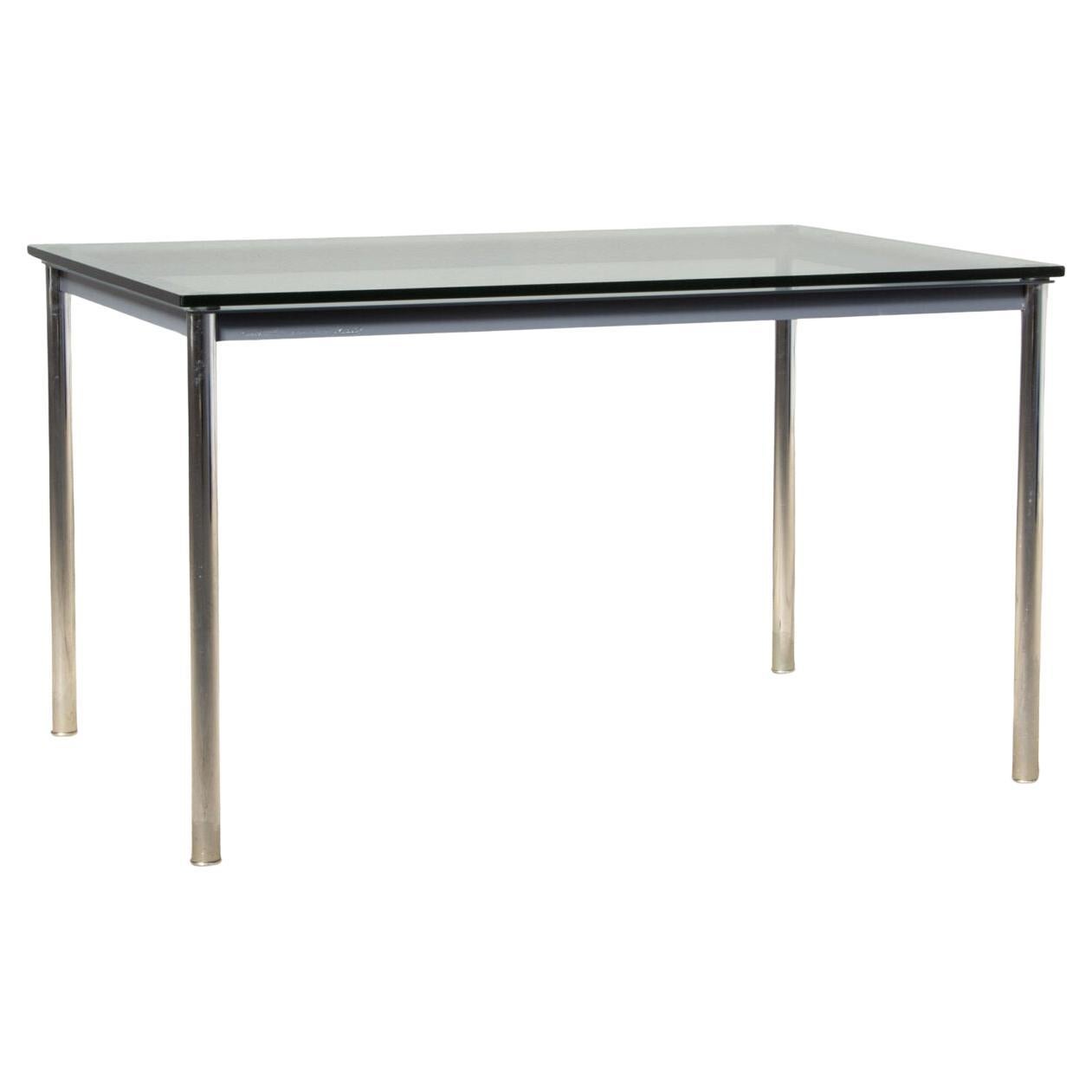 Mesa Lc 10 de Le Corbusier, Charlotte Perriand para Cassina, años 80.