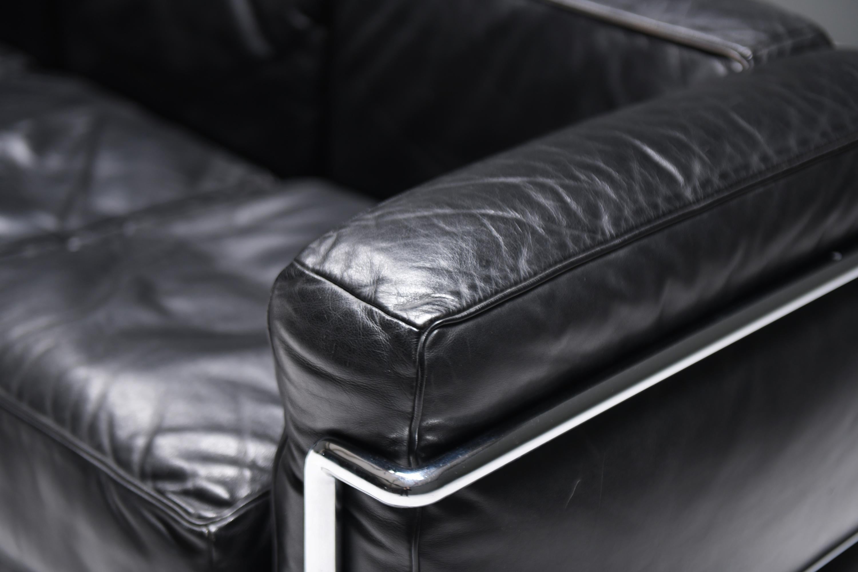 LC 2er-Set 1978 - Le Corbusier, Pierre Jeanneret & Charlotte Perriand - Cassina im Angebot 12