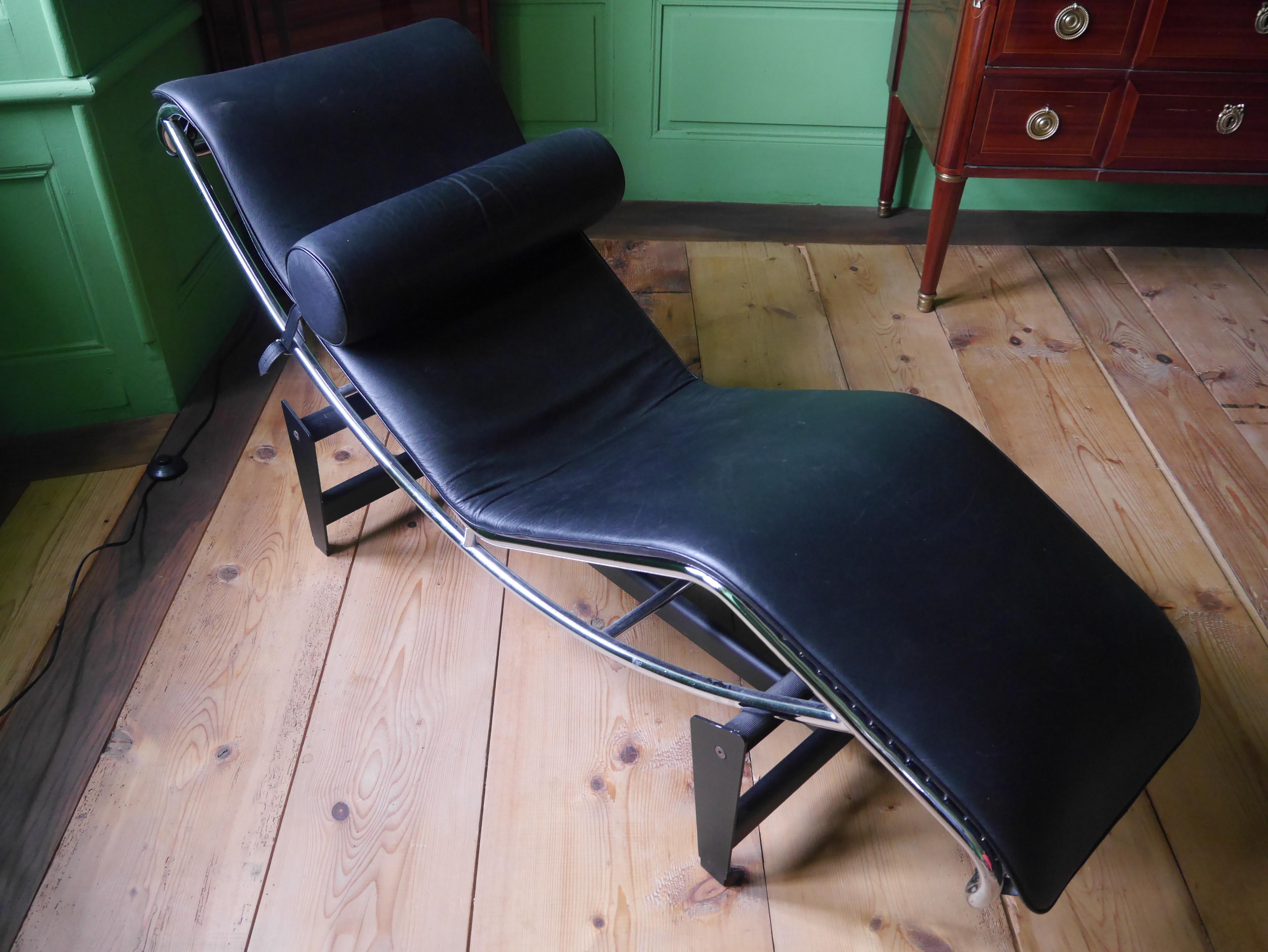 LC 4 Chaiselongue Le Corbusier von Cassina (Art déco) im Angebot