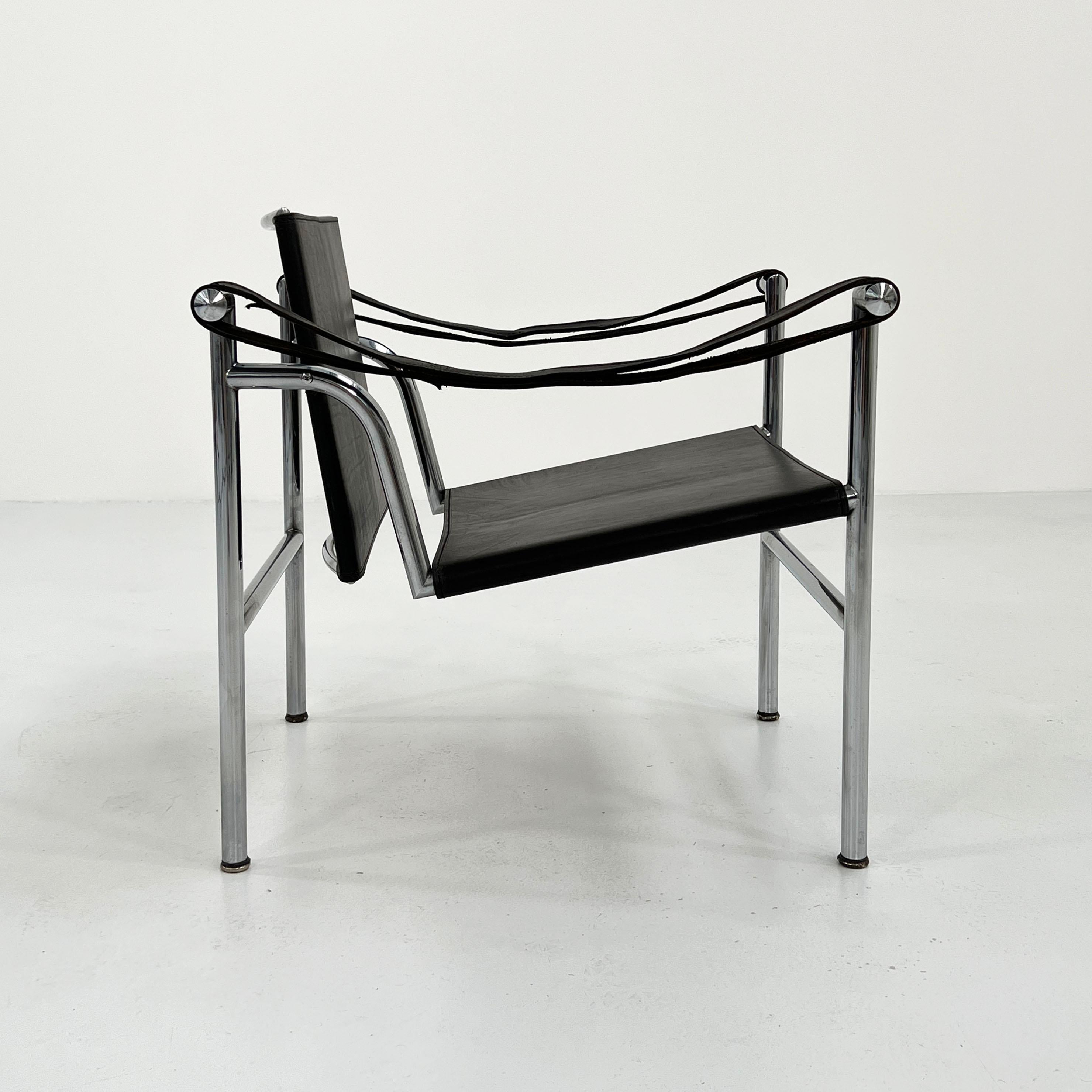 italien Fauteuil LC1 de Le Corbusier pour Cassina, 1970