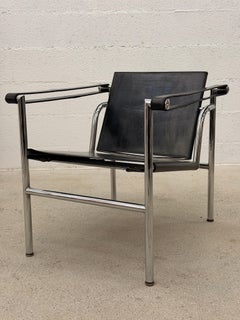 LC1 Armchair Cassina (vintage) Le Corbusier. Circa 1973