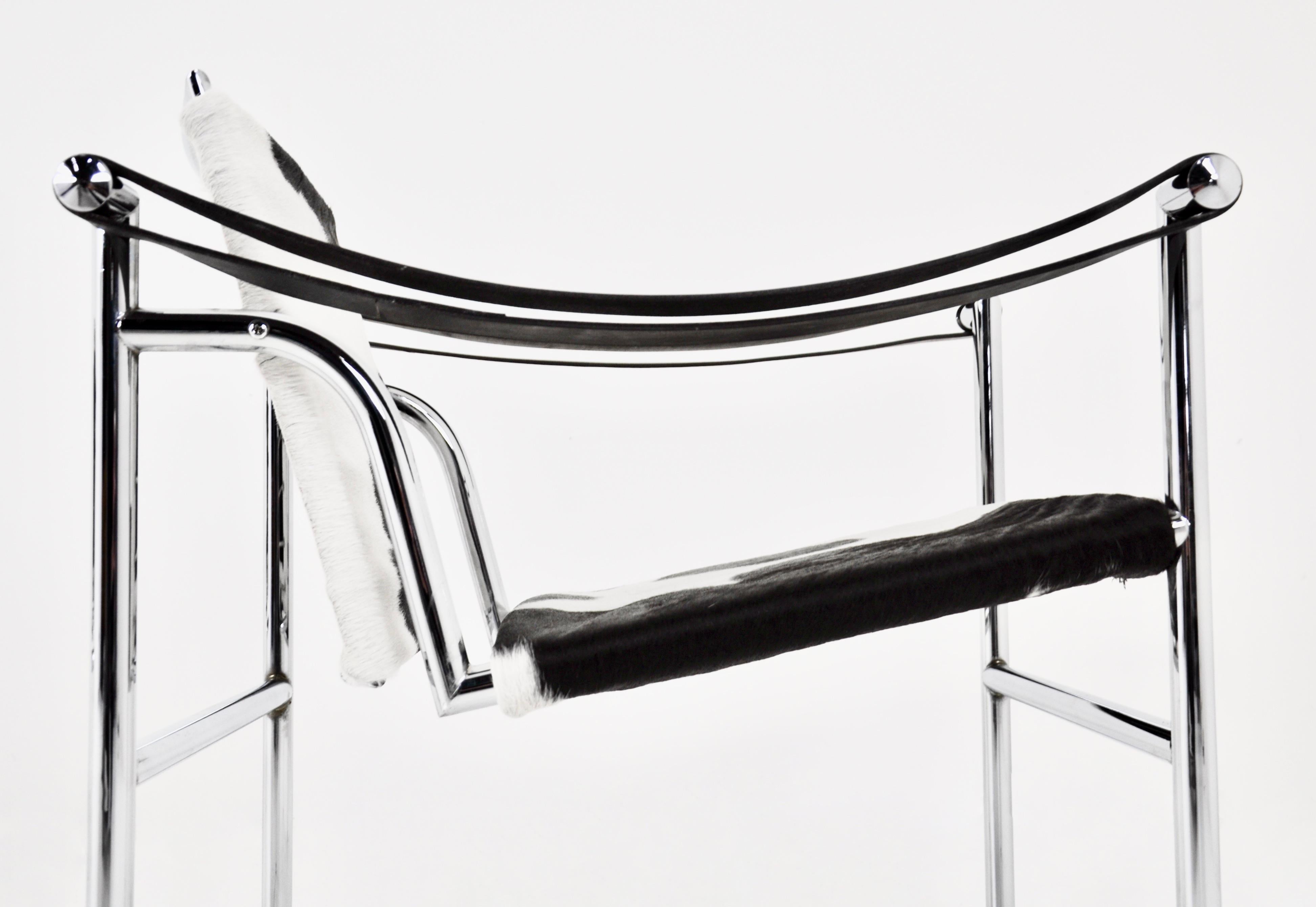 LC1 Sessel von Le Corbusier für Cassina 1970S, 2 Stück 4