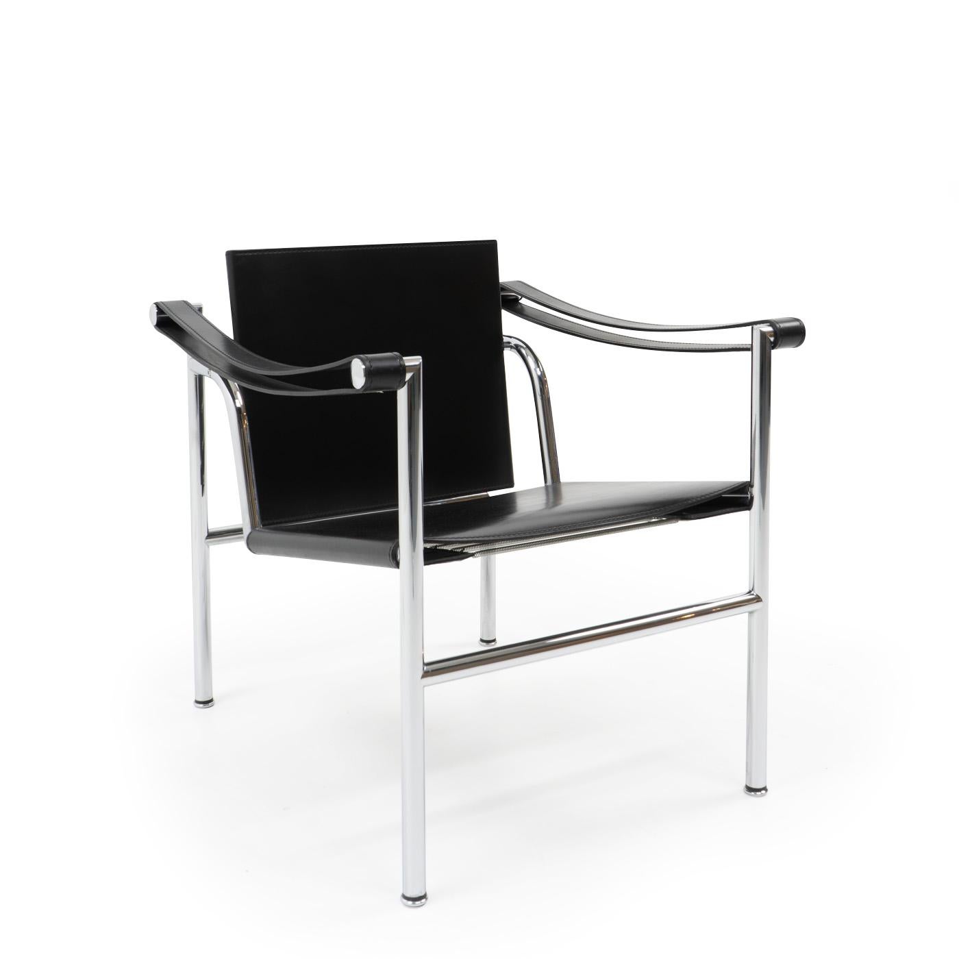 Modern LC1 Chair by Le Corbusier, Pierre Jeanneret, Charlotte Perriand for Cassina