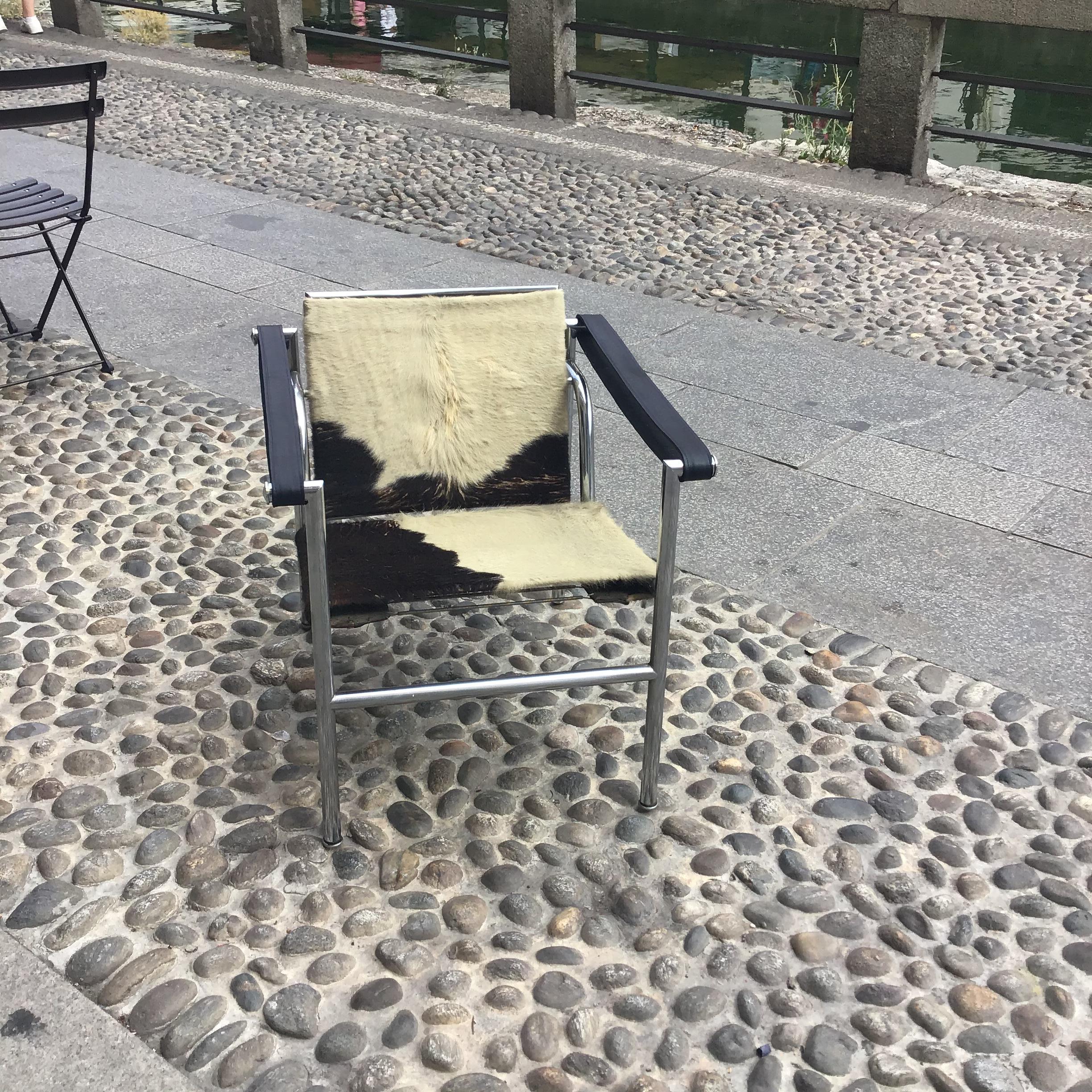 LC1 Le Corbusier, Jeanneret, Charlotte Perriand par Cassina 1950 Italie 11