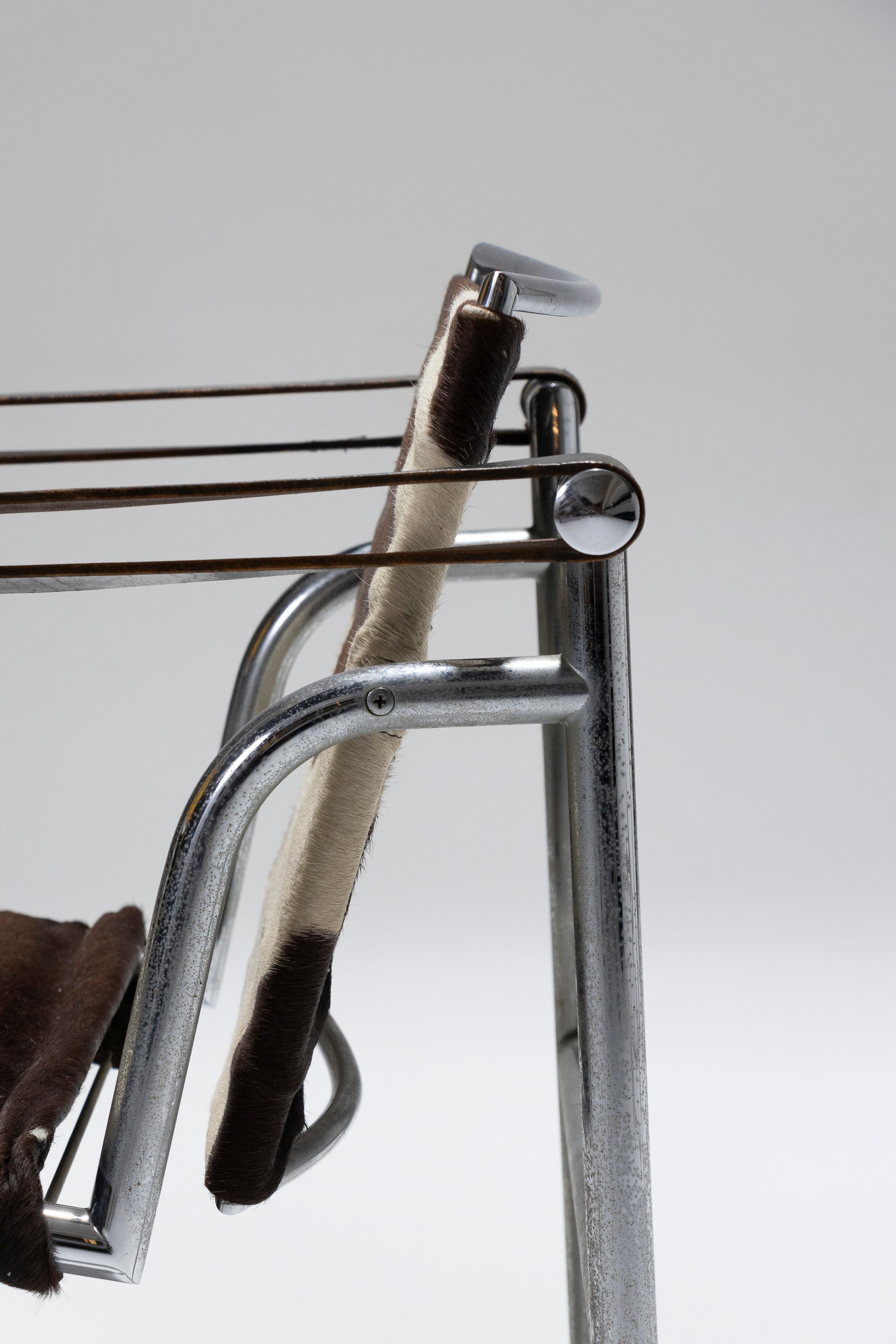 Ledersessel „LC1“, Le Corbusier, Cassina, 1960er-Jahre. 7