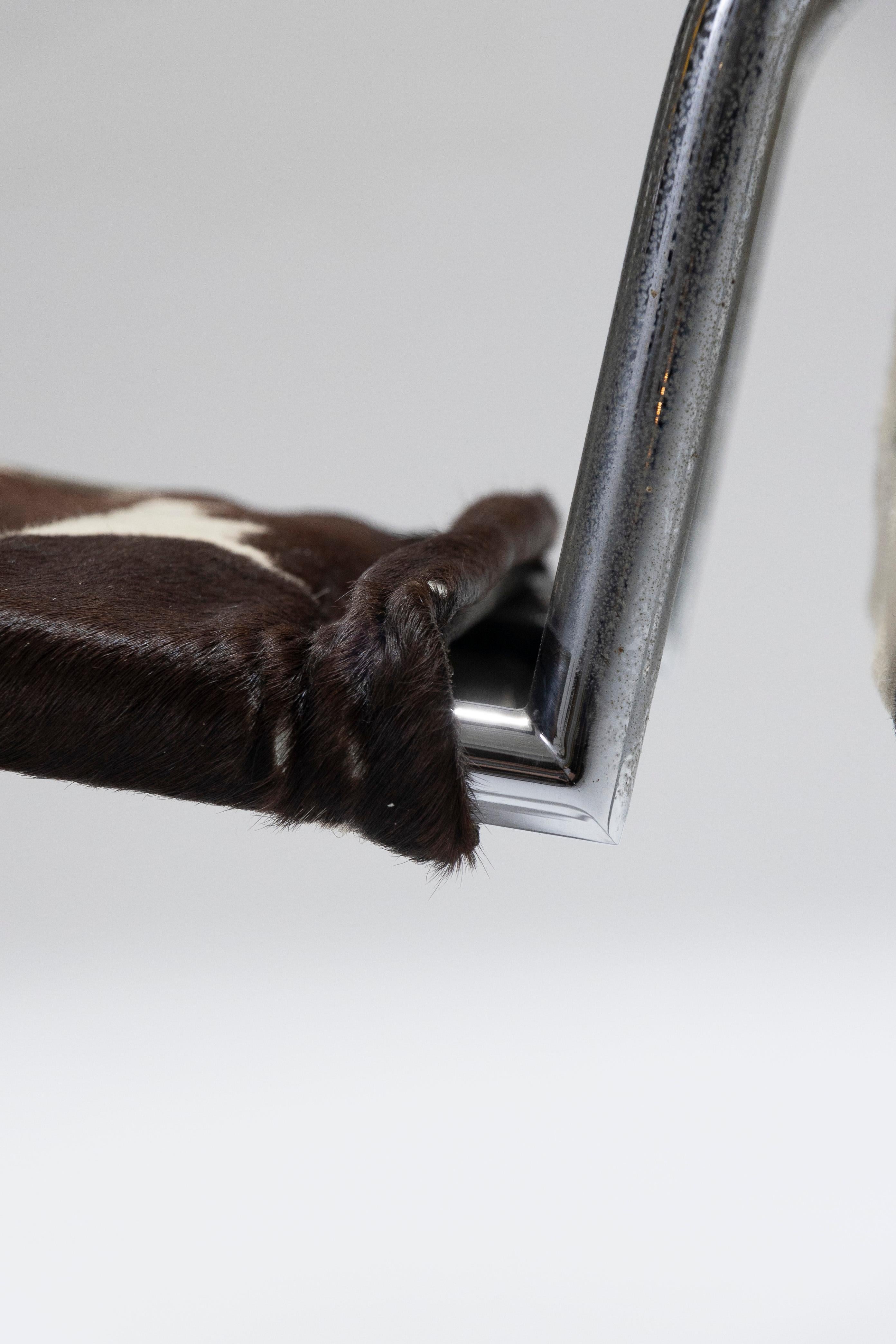 Ledersessel „LC1“, Le Corbusier, Cassina, 1960er-Jahre. 12