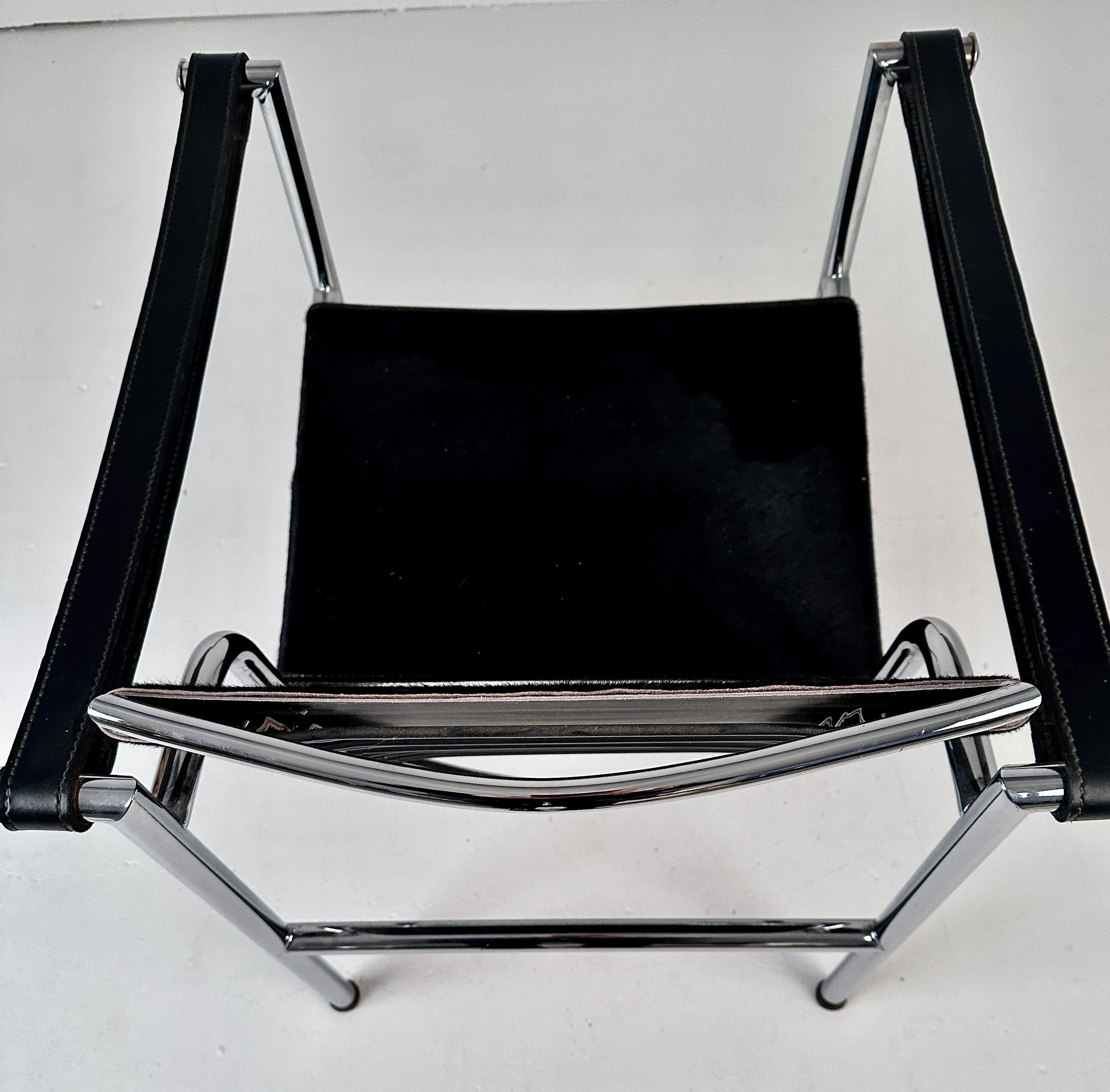 Late 20th Century LC1 Lounge Chair by Le Corbusier, 1980s For Sale