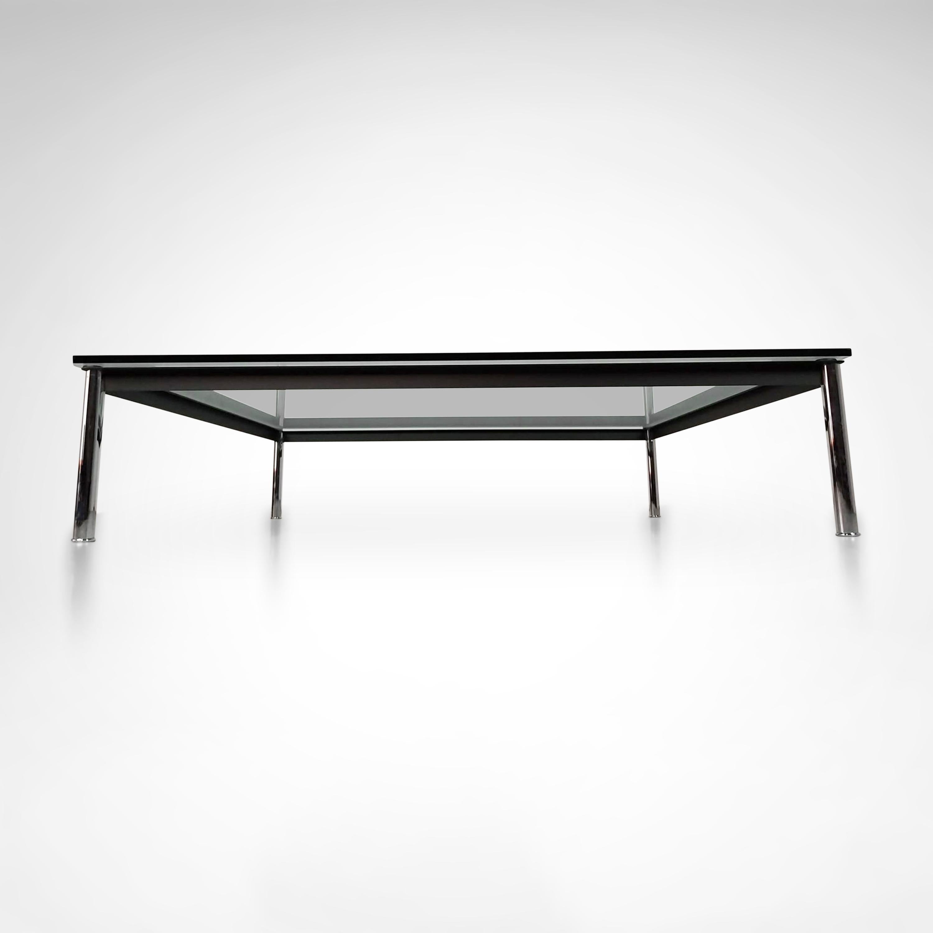 LC10 coffee table by Le Corbusier, Jeanneret and Perriand for Cassina 1990s 1