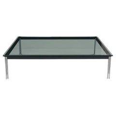 LC10 coffee table by Le Corbusier, Jeanneret and Perriand for Cassina 1990s
