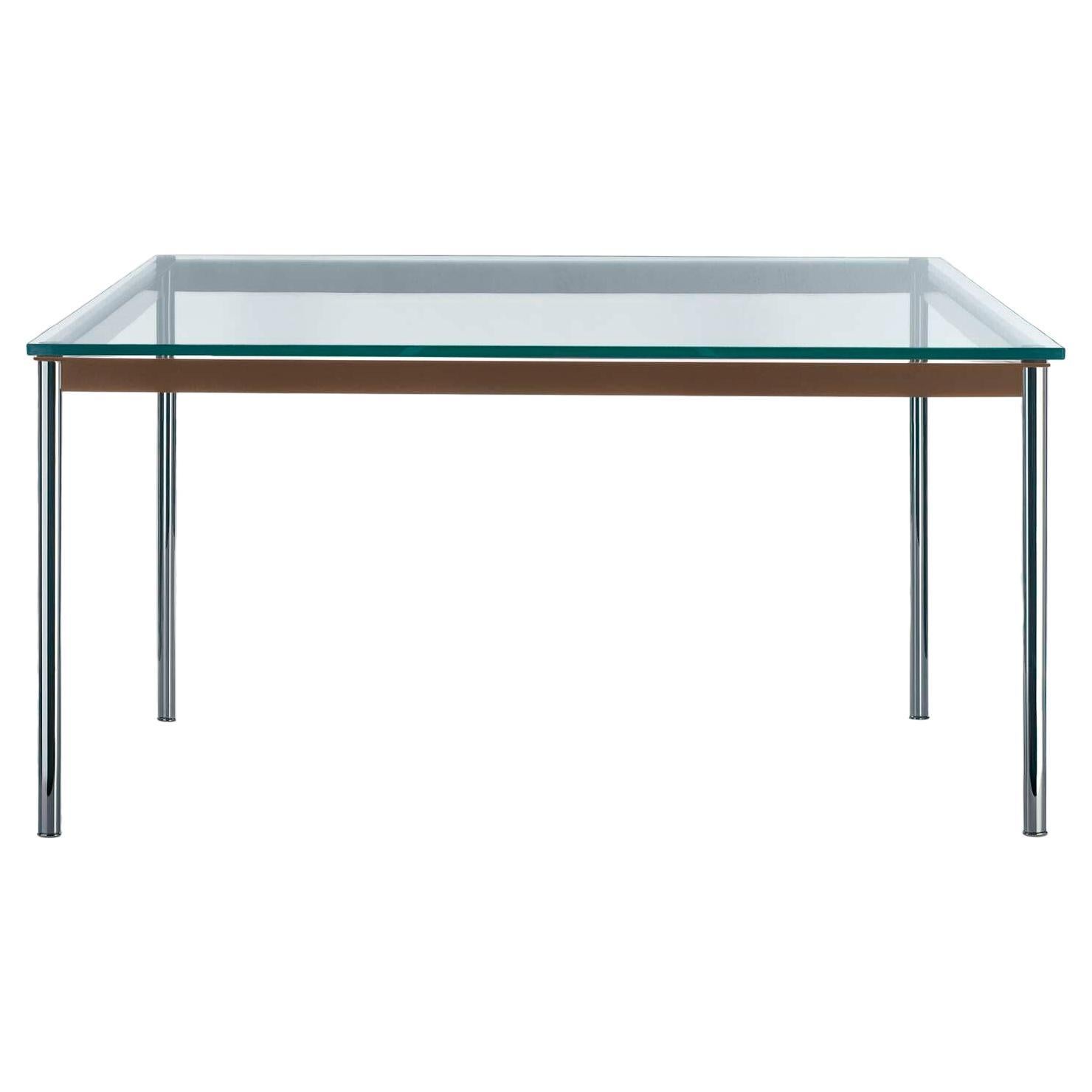 LC10 Table en Tube Le Corbusier, P. Jeanneret, C. Perriand Cassina Grand Modele For Sale