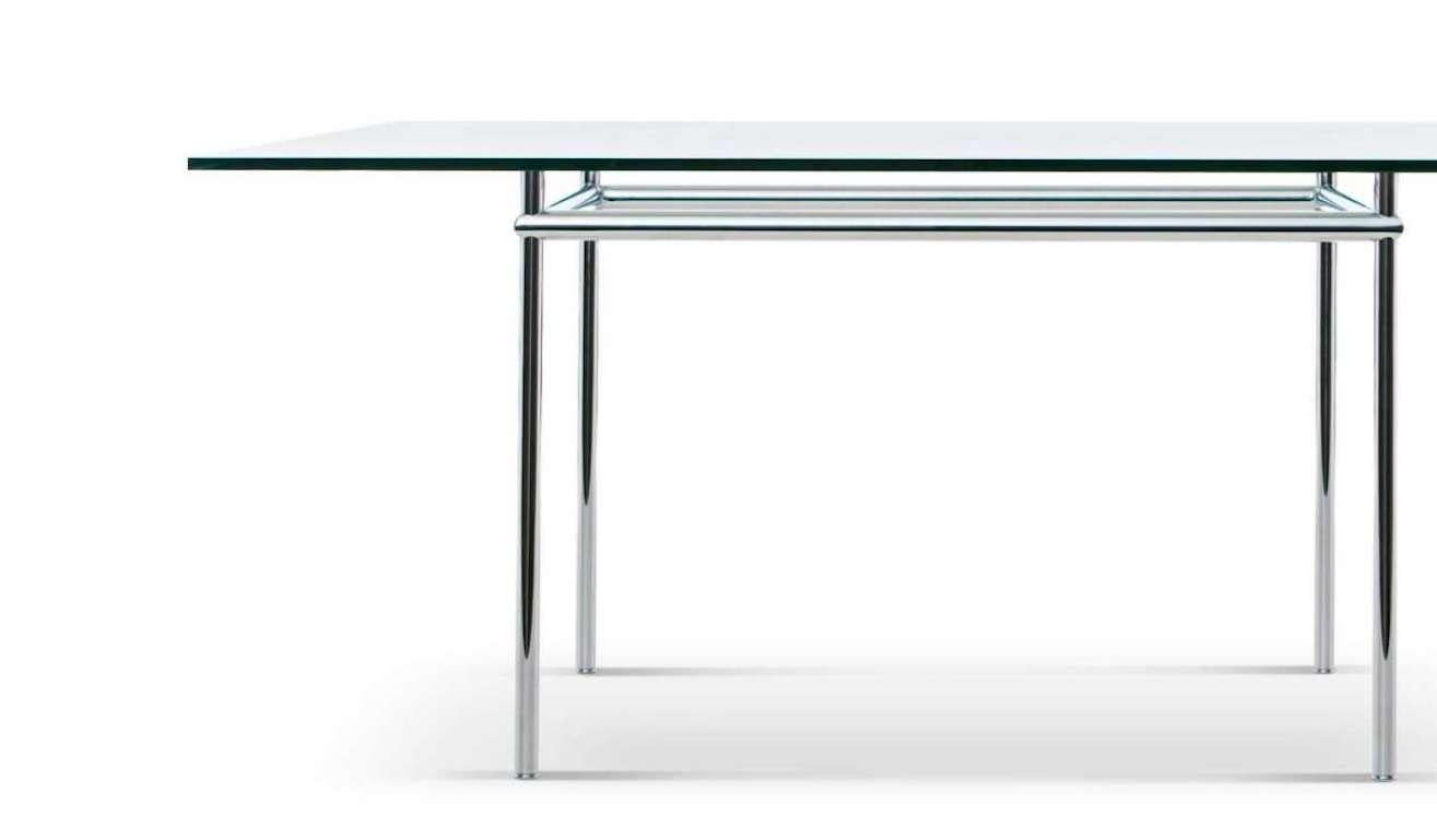 LC12 Tisch La Roche von Le Corbusier, Pierre Jeanneret für Cassina  (Moderne der Mitte des Jahrhunderts) im Angebot