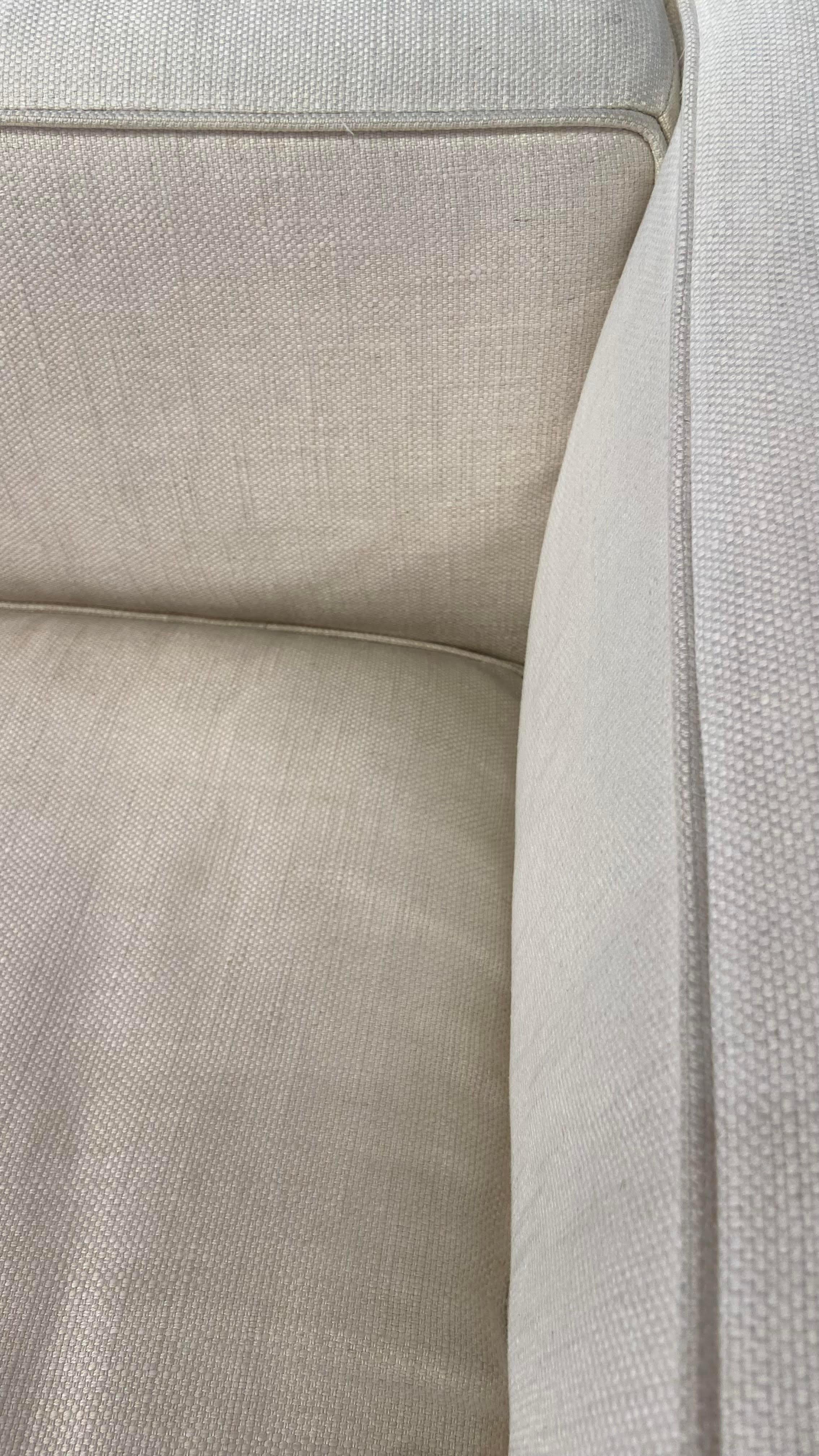 Metalwork LC2 3-seater sofa designed by Le Corbusier for Cassina, circa 1970