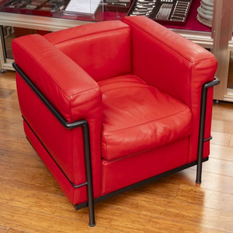 Sillón LC2 - Le Corbusier, Pierre Jeanneret & Charlotte Perriand, diseño 1 en Excelente estado para la venta en SAINT-OUEN-SUR-SEINE, FR