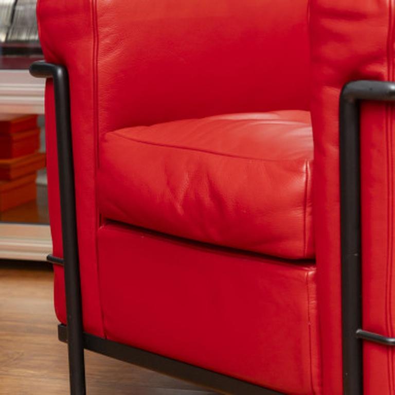 Sillón LC2 - Le Corbusier, Pierre Jeanneret & Charlotte Perriand, diseño 1 Cuero en venta
