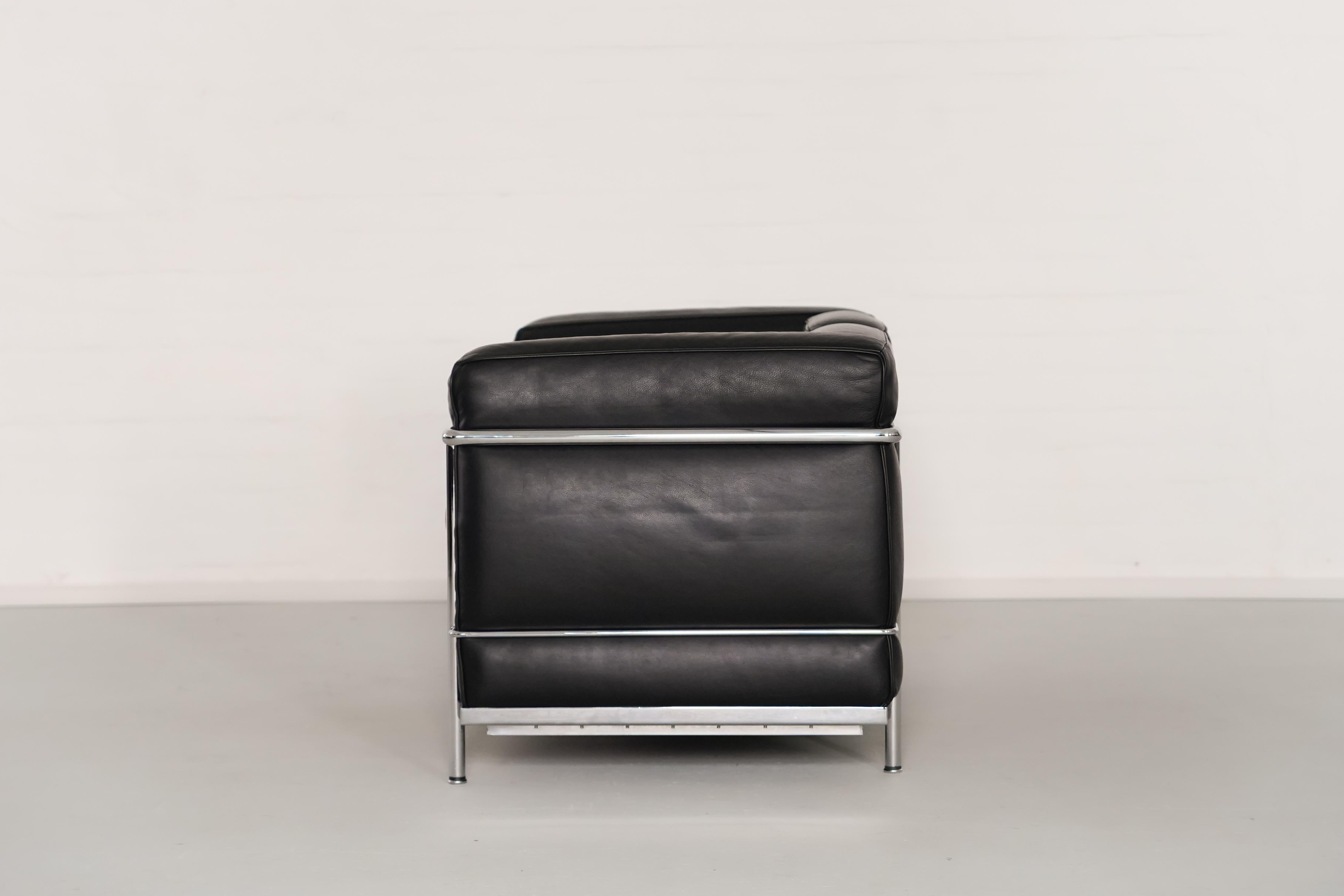 LC2 de Le Corbusier, Pierre Jeanneret et Charlotte Perriand pour Cassina en vente 5